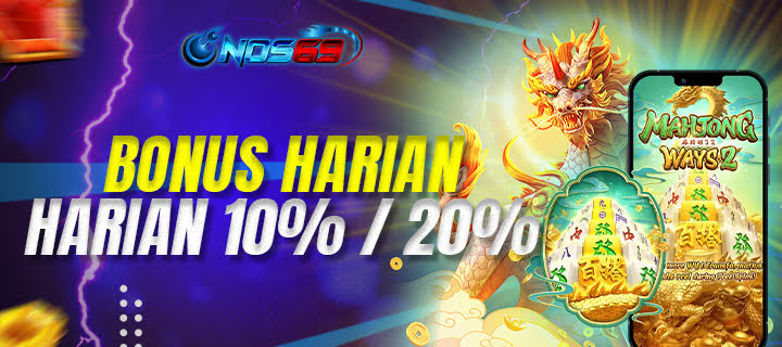 Bonus Harian 10%/20%